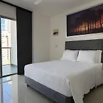 Hermoso Apto de 1 hab con Vista al Mar - Piso 10
