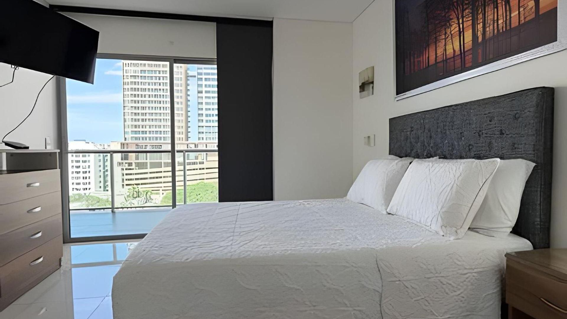 Hermoso Apto De 1 Hab Con Vista Al Mar - Piso 10 Cartagena