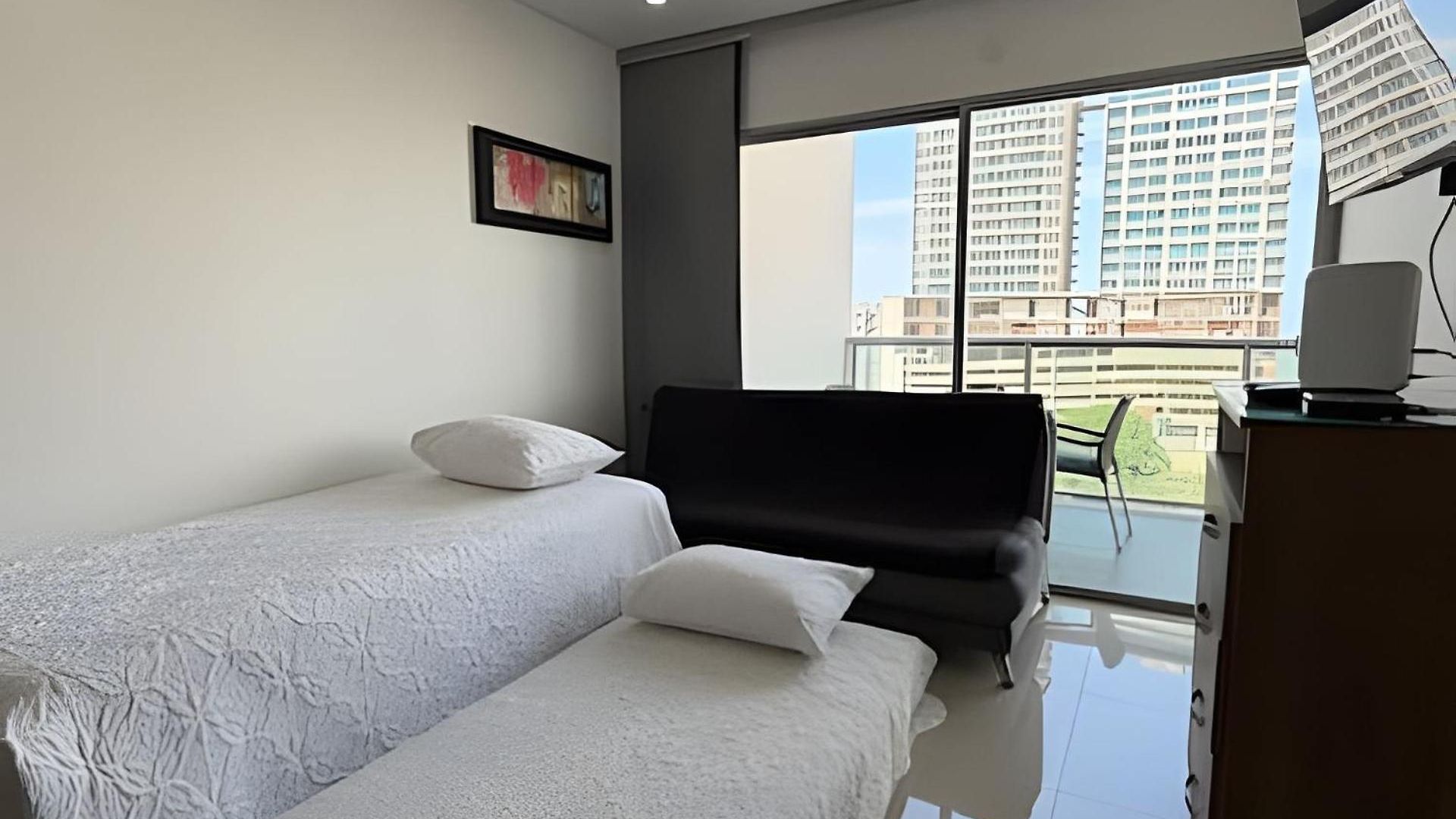 Hermoso Apto De 1 Hab Con Vista Al Mar - Piso 10 Apartamento Cartagena