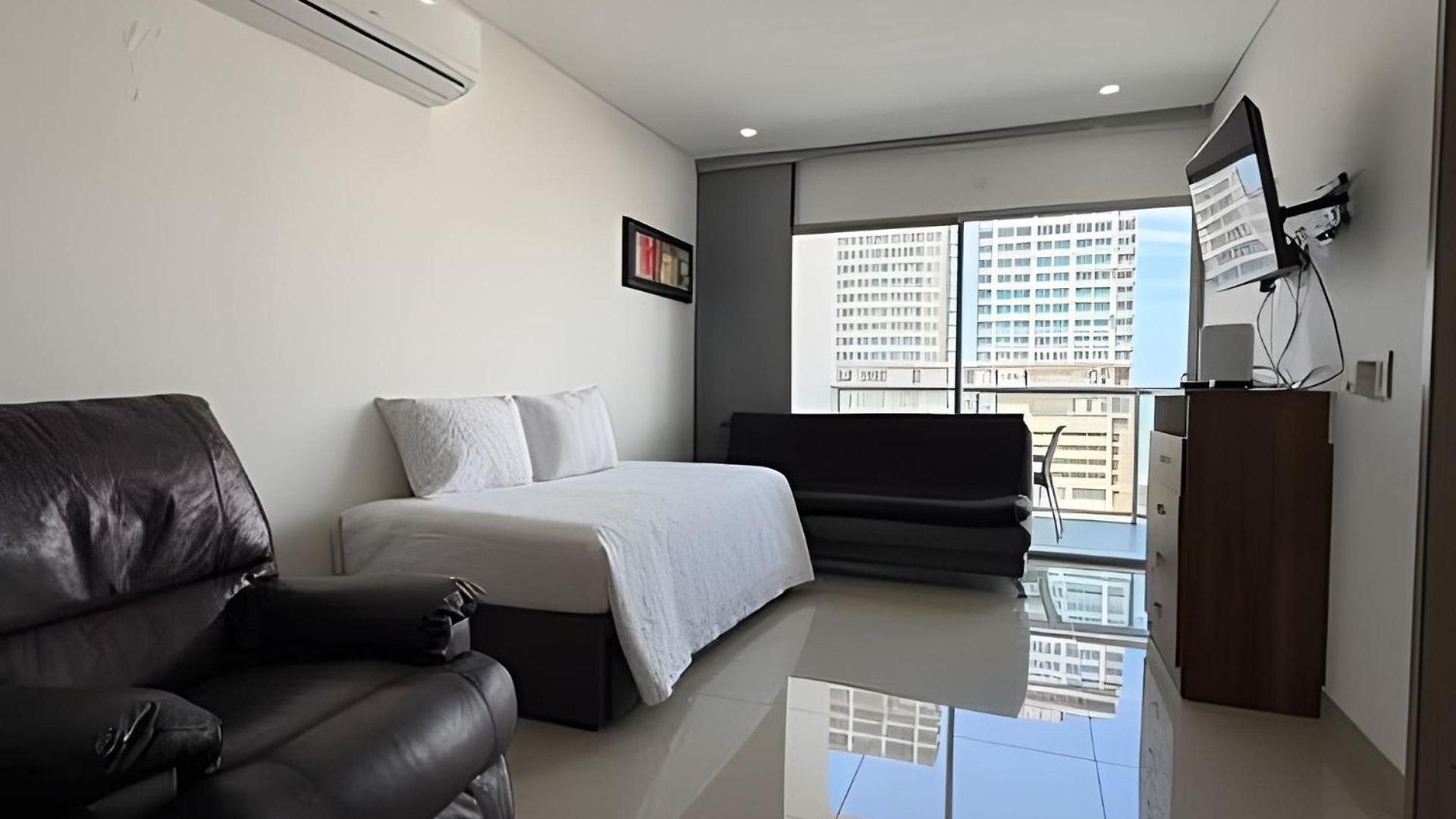 Hermoso Apto De 1 Hab Con Vista Al Mar - Piso 10 Apartamento *