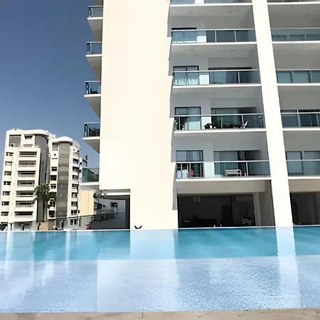 Apartamento Hermoso Apto De 1 Hab Con Vista Al Mar - Piso 10 Cartagena