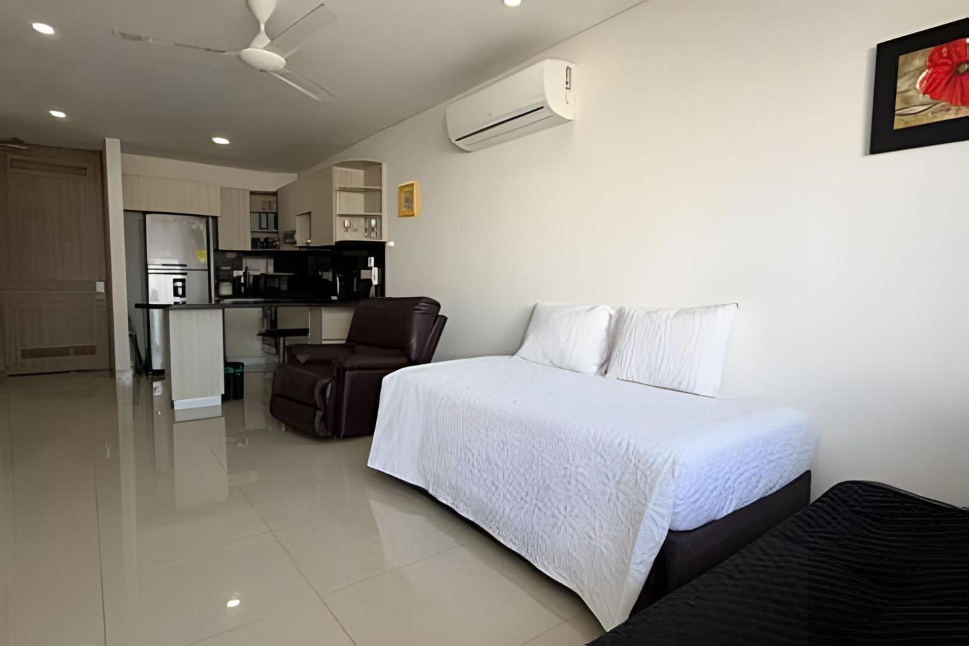 Apartamento Hermoso Apto De 1 Hab Con Vista Al Mar - Piso 10