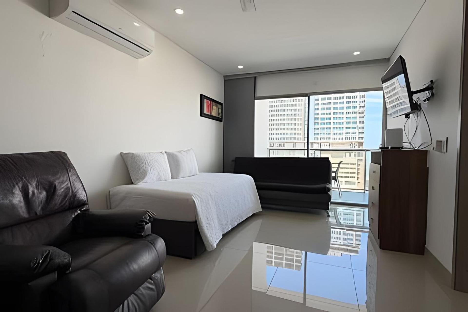 Hermoso Apto De 1 Hab Con Vista Al Mar - Piso 10 Apartamento *