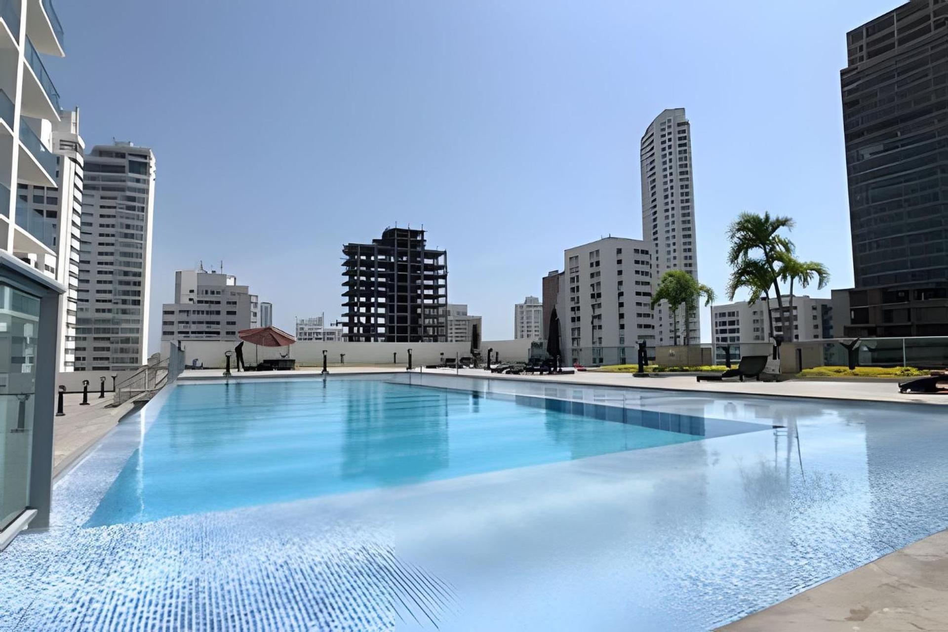 Hermoso Apto De 1 Hab Con Vista Al Mar - Piso 10 Apartamento