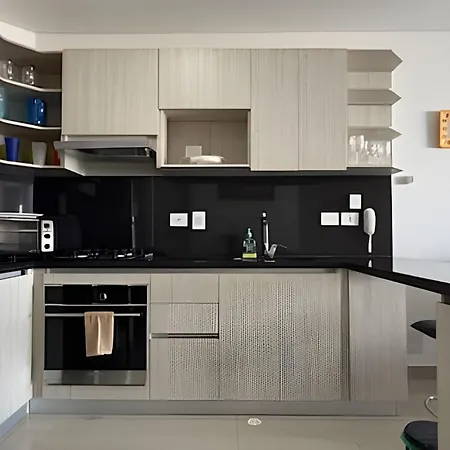Hermoso Apto De 1 Hab Con Vista Al Mar - Piso 10 Cartagena